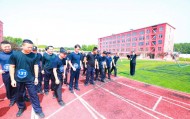 呼兰监狱开展民警体能考核 扎实推进实战大练兵