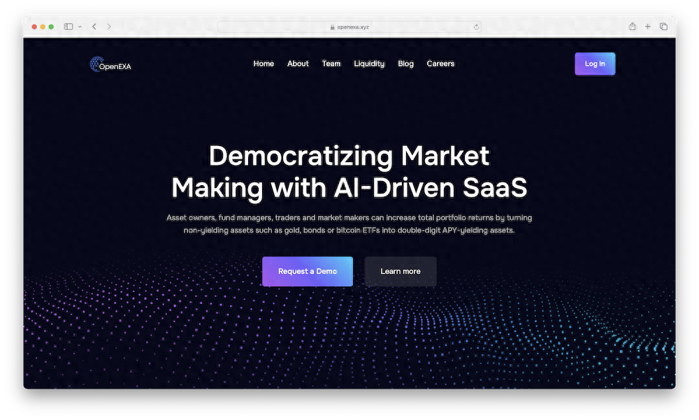 OpenEXA.xyz帮助基金经理将无收益资产转化为高收益投资