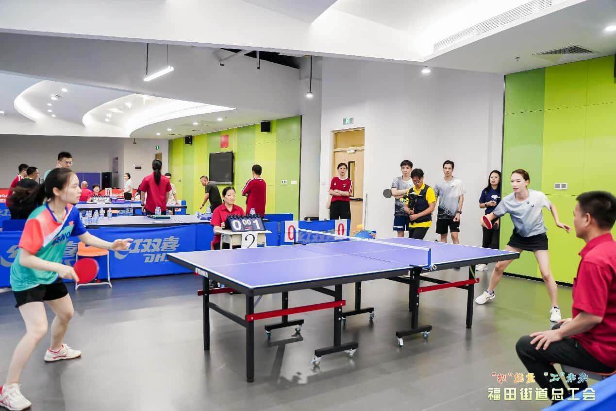 【视频】羽毛球、篮球、拔河齐上阵！深圳福田街道“工友杯”系列活动举办