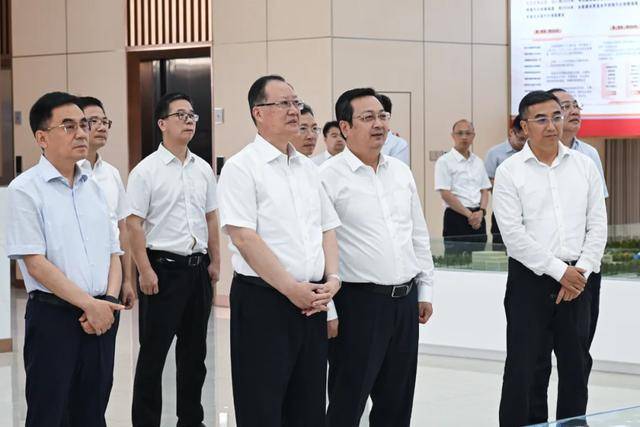 湖南省省长毛伟明在雄安新区考察